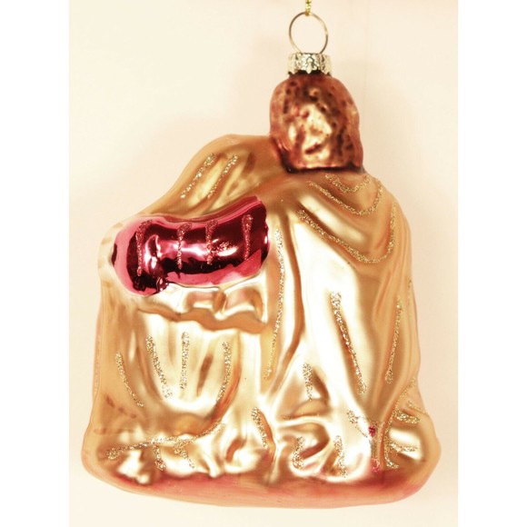 Target Glass Nativity Scene Ornament 4.5" Mary Joseph Baby Jesus Christmas NEW - Picture 4 of 7